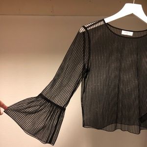 NWOT Babaton Aritzia Humbert Blouse